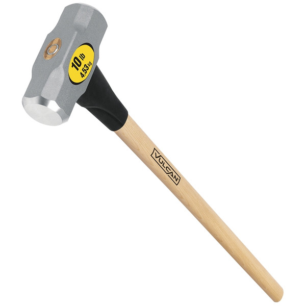 Vulcan 34505 Hammer, 10 lb Head, Sledge, Forged Milled Head, Steel Head [SKU: ORG5645460]