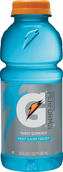 Gatorade 32486 Thirst Quencher Sports Drink, Liquid, Glacier Freeze Flavor, 20 oz Bottle [SKU: ORG4767281]