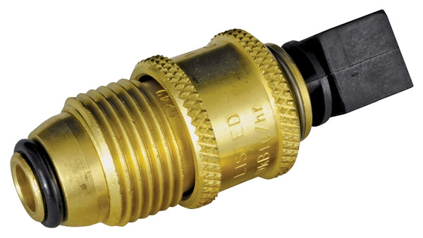 Mr. Heater F276334 Adapter, Quick Connect x Excess Flow Soft Nose, Brass, Gold [SKU: ORG7269137]