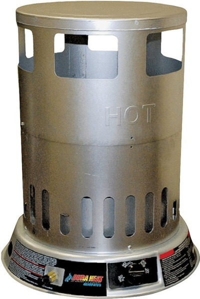 Dura Heat LPC80 Convection Heater, Liquid Propane, 50000 to 80000 Btu, 2000 sq-ft Heating Area, Silver [SKU: ORG0894139]