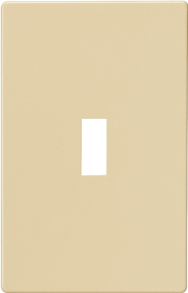 Eaton Wiring Devices PJS1V Wallplate, 4-7/8 in L, 3.12 in W, 1 -Gang, Polycarbonate, Ivory, High-Gloss [SKU: ORG8998809]