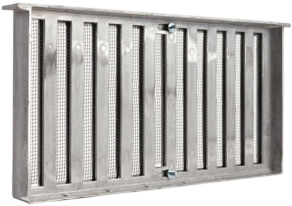Master Flow 500 Foundation Vent, 28 sq-in Net Free Ventilating Area, Aluminum [SKU: ORG8367658]