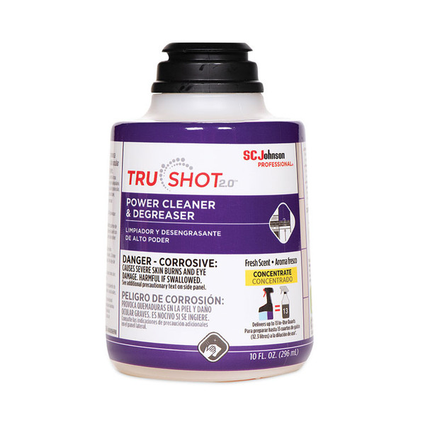 TruShot 2.0 Power Cleaner, Clean Fresh Scent, 10 oz Cartridge, 4/Carton [SKU: SJN315386]