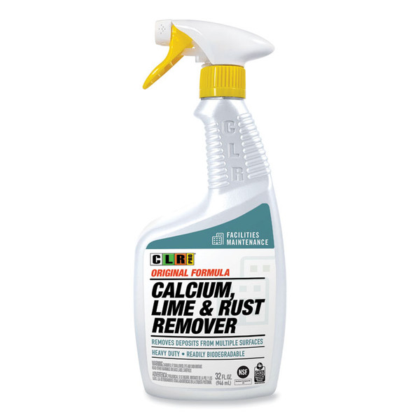 Calcium, Lime and Rust Remover, 32 oz Spray Bottle, 6/Carton [SKU: JELCLR32PRO]