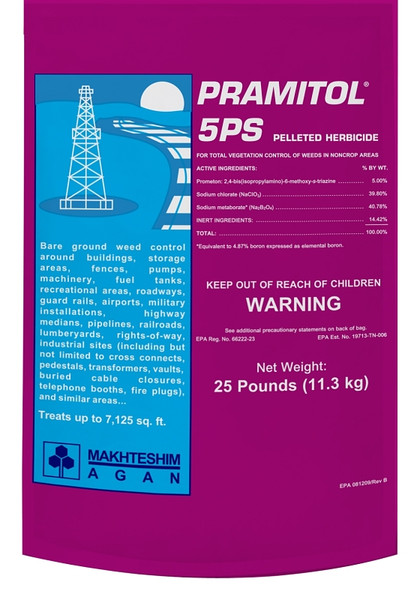 Martin's Pramitol 82100040 Pelleted Herbicide, Solid, White, 25 lb [SKU: ORG9963935]