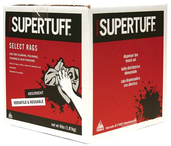 Trimaco 10805 Colored Knit Rag, 4 lb, Cotton [SKU: ORG6998645]