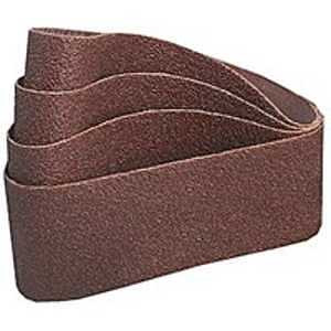 NORTON 27944 Sanding Belt, 4 in W, 24 in L, 80 Grit, Medium, Aluminum Oxide Abrasive [SKU: ORG3308426]