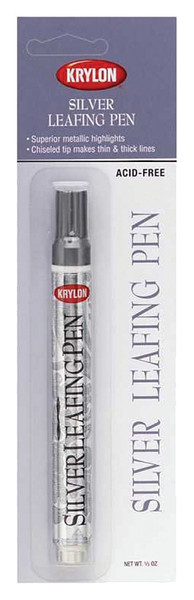 Krylon K09902A00 Leafing Pen, Silver, 0.33 oz [SKU: ORG5977186]