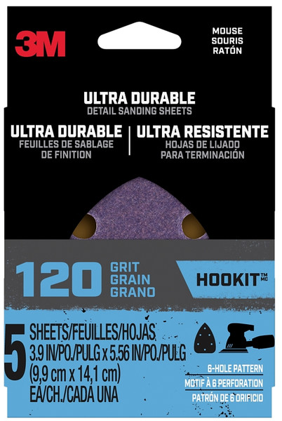 3M 27379 Cross Pad, 2 in W, 2 in L, 120 Grit, Fine, Aluminum Oxide Abrasive, Cloth Backing [SKU: ORG7375983]