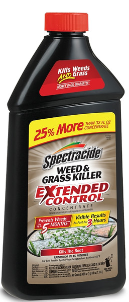 Spectracide HG-96622 Weed and Grass Killer, Liquid, Dark Amber, 40 oz Bottle [SKU: ORG7194806]