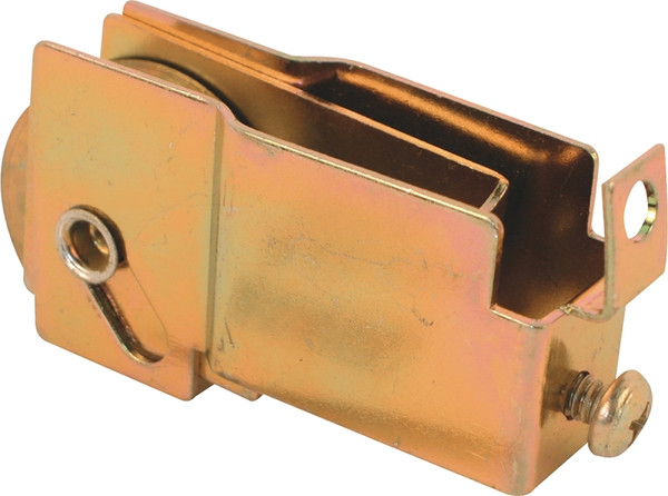 Prime-Line D 1515 Roller Assembly, 1-1/4 in Dia Roller, 5/16 in W Roller, Steel, 1-Roller, F-Tab Mounting [SKU: ORG3144581]