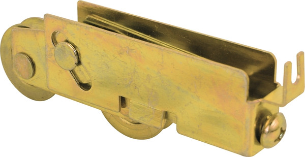 Prime-Line D 1551 Roller Assembly, 1-1/8 in Dia Roller, 5/16 in W Roller, Steel, 2-Roller, C-Tab Mounting [SKU: ORG4367678]