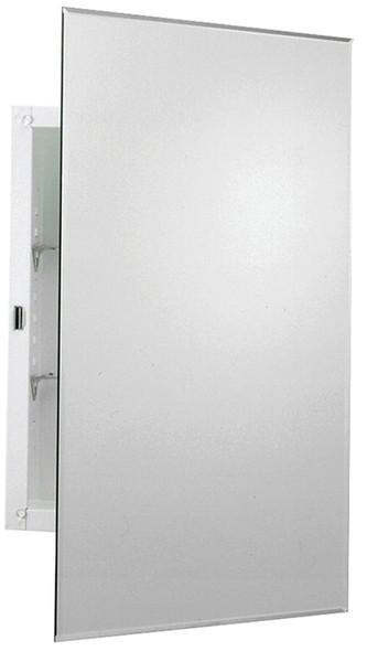 Zenith EMM1027 Medicine Cabinet, 16 in OAW, 4-1/2 in OAD, 26 in OAH, Steel, 2-Shelf [SKU: ORG6777296]