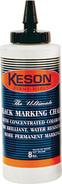 KESON PROCHALK Series PM8BLACK Marking Chalk Refill, Black, Permanent [SKU: ORG8765968]