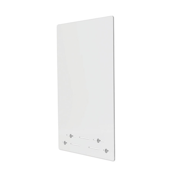 Mounting Safety Barrier with Full Shield, 23.75" x 31.75", Acrylic, Clear, 2/Carton [SKU: DEFPBCMA2331F]