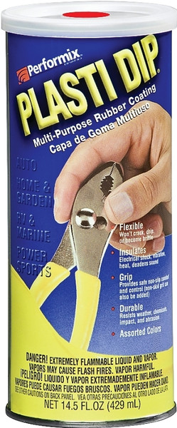 Plasti Dip 11601-6 Rubberized Coating Red, Red, 14.5 oz, Can [SKU: ORG9084963]