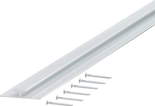 M-D 67167 Moulding Divider, 1-3/8 in W, Aluminum, Silver [SKU: ORG1546449]