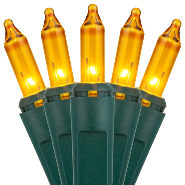 Hometown Holidays 2980-10/U13Y072M Light Set, 100-Lamp, Gold Lamp [SKU: ORG1860238]