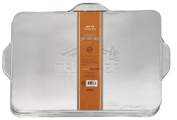 Traeger BAC522 Drip Tray Liner, Aluminum [SKU: ORG5538517]