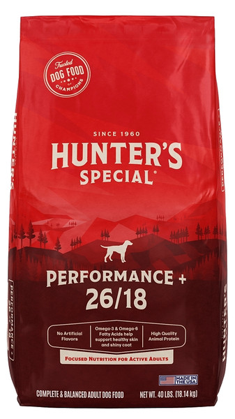 Hunter's Special Performance Plus 10189 Dog Food, All Breed, Beef/Chicken Flavor, 40 lb Bag [SKU: ORG2291177]