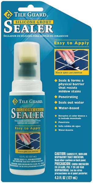 Homax 9320 Grout Sealer, Liquid, Semi-Clear, 4.3 oz, Bottle [SKU: ORG6515589]