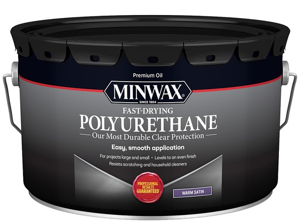 Minwax 71060000 Polyurethane, Liquid, Clear, 2.5 gal, Can [SKU: ORG3958766]