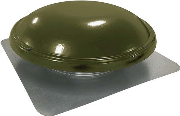 Master Flow ERV4WW Power Attic Vent with Thermostat, 480 sq-in Net Free Ventilating Area, 1000 cfm Air, Steel [SKU: ORG0359513]