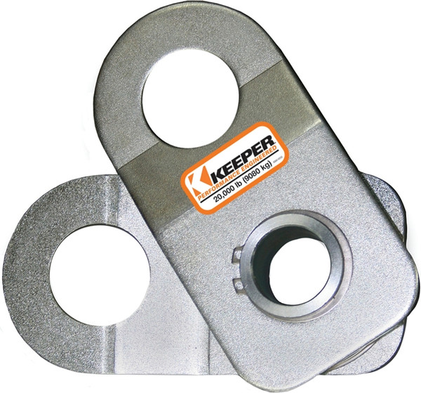 KEEPER KWA14550 Pulley Block, 20000 lb Working Load [SKU: ORG6210744]