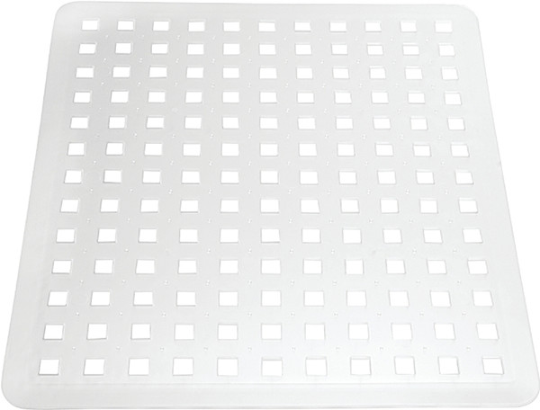 iDESIGN 36600 Sink Mat, 12-1/2 in L, 11 in W, 0.1 in Thick, PVC, Clear [SKU: ORG9142589]