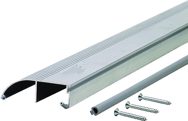 M-D 08631 Bumper Threshold with Insert, 36 in L, 3-3/8 in W, Aluminum [SKU: ORG3625332]