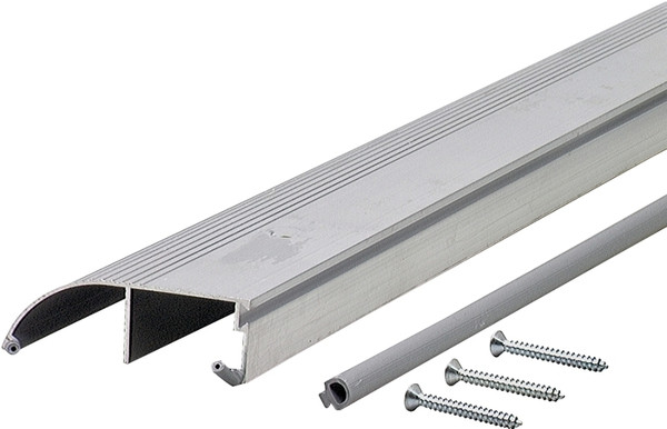 M-D 08656 Bumper Threshold with Insert, 72 in L, 3-3/8 in W, Aluminum [SKU: ORG8668188]