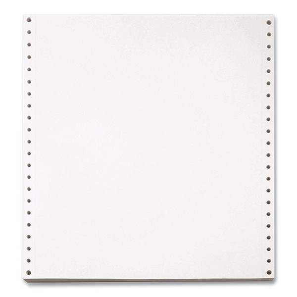 Blank Continuous Paper, 1-Part, 20 lb Bond Weight, 9.5 x 5.5, White, 5,400/Carton [SKU: WLL955027]