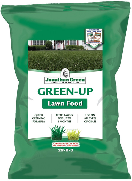 Jonathan Green Green-Up 11989 Lawn Fertilizer, 45 lb Bag, Granular, 29-0-3 N-P-K Ratio [SKU: ORG7973779]