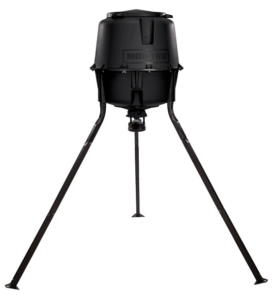 MOULTRIE MFG-13220 Deer Feeder, 30 gal Hopper, Plastic, Black [SKU: ORG9974536]