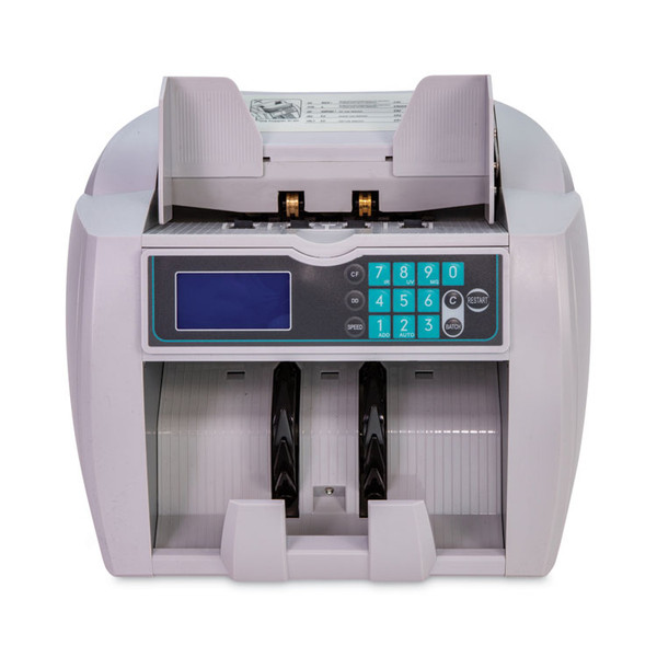 Bill Counter, 1,900 Bills/min, 10 x 13.6 x 11.6, White [SKU: CNK525522]