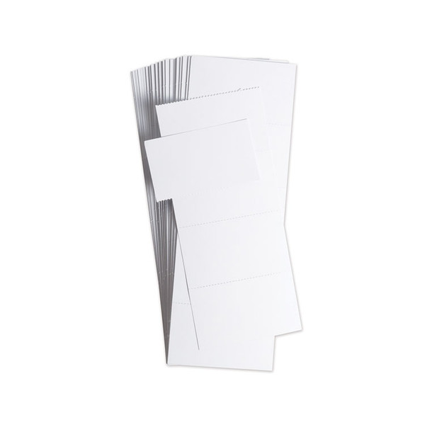 Data Card Replacement, 3 x 1.75, White, 500/Pack [SKU: UBRFM1513]