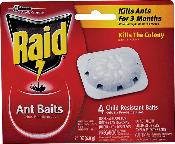 RAID MAX 76746 Ant Bait, Dual Control, Paste, 0.24 oz [SKU: ORG6960231]