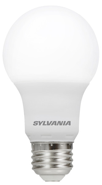 Sylvania 74687 Ultra LED Bulb, General Purpose, A19 Lamp, 60 W Equivalent, E26 Lamp Base, Dimmable, Frosted [SKU: ORG0016592]