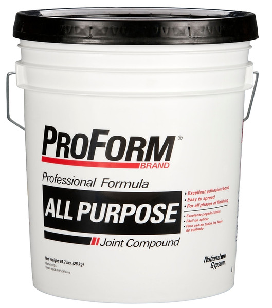 Proform JT0070 Joint Compound, Paste, Gray, 61.7 lb [SKU: ORG8229874]