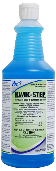 nyco NL634-Q12 Kitchen and Bathroom Cleaner, 32 oz, Liquid, Blue [SKU: ORG6509558]