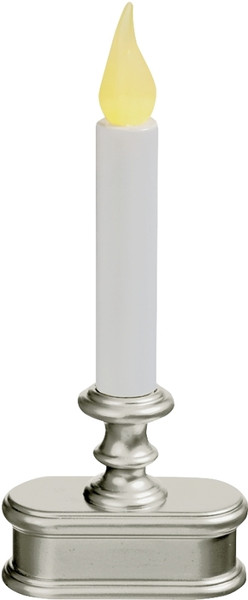 Xodus Innovations FPC1221P Candle, AA Battery, LED Bulb, Amber Bulb, Pewter Holder [SKU: ORG8663825]