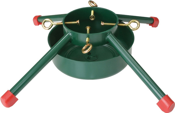National Holidays 7304 Natural Tree Stand, Steel, Green, Powder-Coated [SKU: ORG5758297]