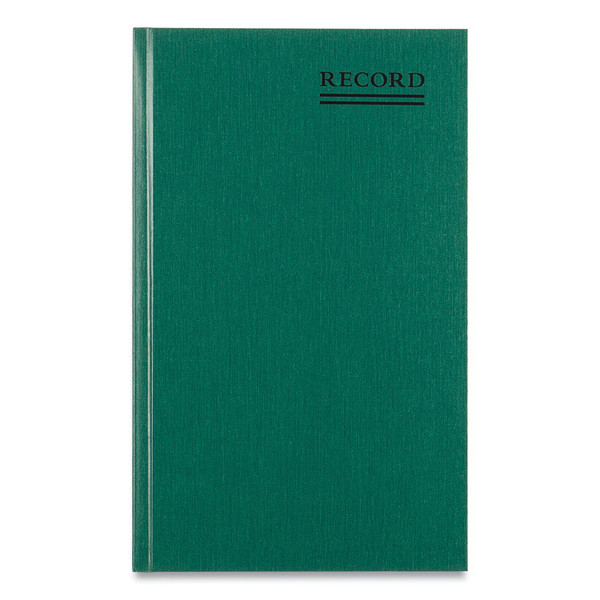 Emerald Series Account Book, Green Cover, 12.25 x 7.25 Sheets, 500 Sheets/Book [SKU: RED56151]