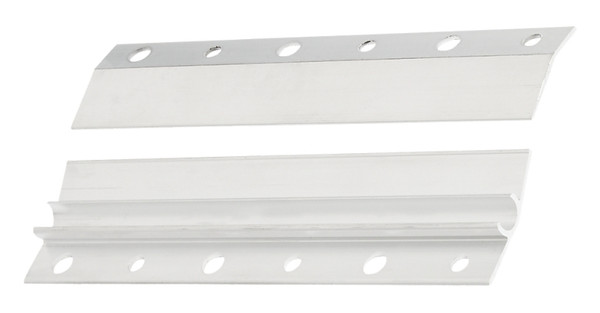 National Hardware N260-146 Heavy-Duty Hanger, 75 lb, Aluminum, Mill, 5/16 in Opening, 1/2 in Projection, Screw Mounting [SKU: ORG7376445]