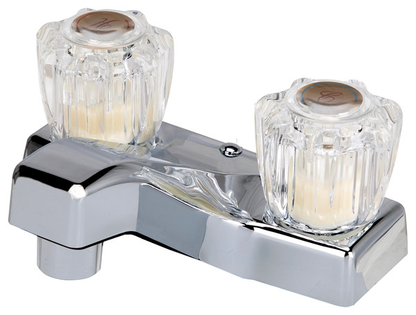 Boston Harbor PF4201A Lavatory Faucet, 1.5 gpm, 2-Faucet Handle, Chrome Plated, Round Handle [SKU: ORG9621764]