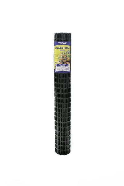 TENAX 2A140093 Garden Fence, 50 ft L, 4 ft H, 2 x 2 in Mesh, Polyethylene, Green [SKU: ORG7189053]