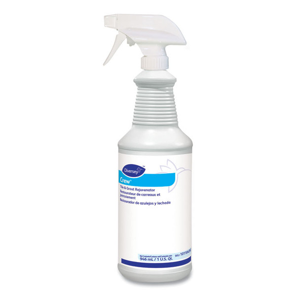 Crew Tile and Grout Rejuvenator, 32 oz Spray Bottle, 12/Carton [SKU: DVO101104392]