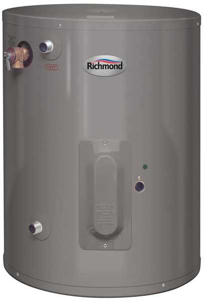 Richmond Essential Series 6EP30-S Electric Water Heater, 120 V, 2000 W, 30 gal Tank, 0.9 Energy Efficiency [SKU: ORG2325991]