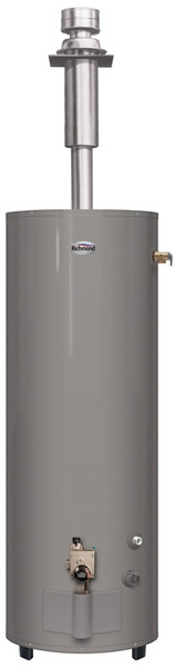 Richmond Essential Series MVR40DV3 Gas Water Heater, LP, Natural Gas, 40 gal Tank, 58 gph, 30000 Btu/hr BTU [SKU: ORG7012362]