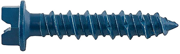 DeWALT UltraCon+ Series DFM12700 Concrete Screw Anchor, 3/16 in Dia, 1-1/4 in L, Carbon Steel, Zinc Stalgard [SKU: ORG9875204]